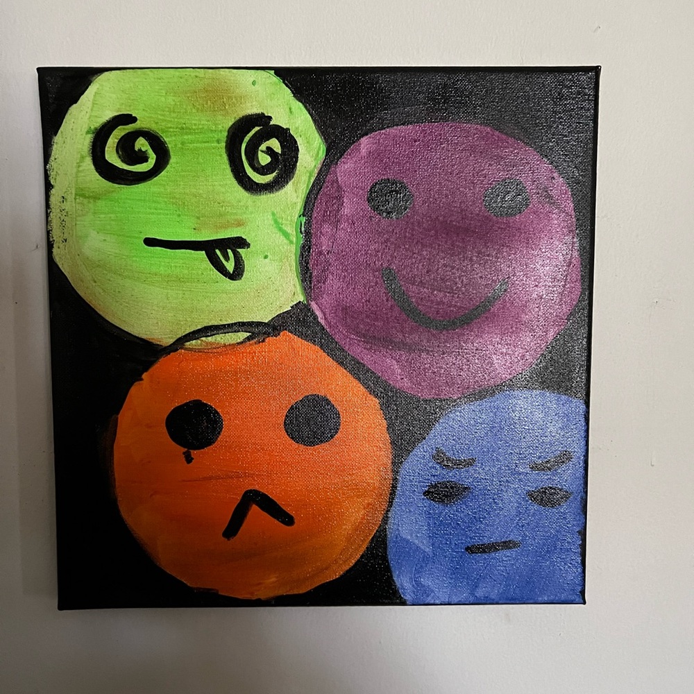 Emoji painting